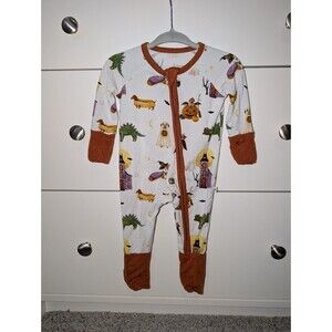 Jammie Session Hallo-weenie bamboo zippy newborn